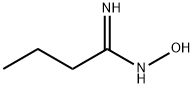 (1Z)-N'-ヒドロキシブタンイミドアミド 化学構造式