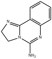 2,3-二氢咪唑并[1,2-C]喹唑啉-5-胺, 27631-28-3, 结构式