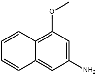 4-METHOXY-2-NAPHTHYLAMINE Struktur