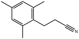 3-MESITYLPROPANENITRILE Struktur