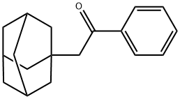 2-(1-ADAMANTYL)-1-PHENYLETHANONE 化学構造式