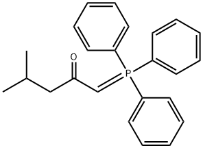 4-甲基-1-(三苯基-Λ5-磷烷叉基)-戊-2-酮 结构式