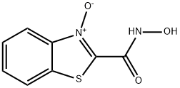 2-Benzothiazolecarbohydroxamicacid,3-oxide(8CI) Struktur