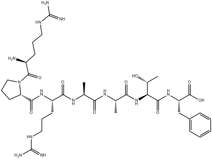 AKT/SKG SUBSTRATE PEPTIDE 化学構造式