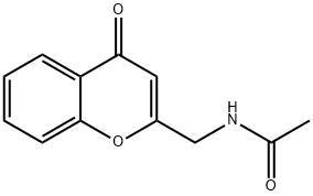 N-[(4-OXO-4H-1-BENZOPYRAN-2-YL)METHYL]ACETAMIDE, 276687-59-3, 结构式