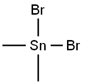 二臭化ジメチルスズ 化学構造式