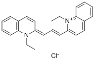 PINACYANOL CHLORIDE Structure