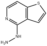 4-HYDRAZINOTHIENO[3,2-C]PYRIDINE Structure