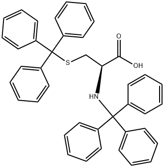 TRT-CYS(TRT)-OH Structure