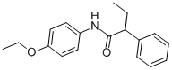 2-PHENYL-P-BUTYROPHENETIDIDE Struktur