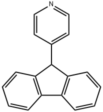 4-(9H-フルオレン-9-イル)ピリジン 化学構造式