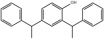 2,4-ビス(α-メチルベンジル)フェノール 化学構造式