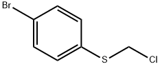 p-Bromophenyl(chloromethyl) sulfide Structure