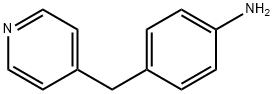 4-(4-ピリジルメチル)アニリン 化学構造式
