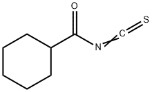 CYCLOHEXANECARBONYL ISOTHIOCYANATE 化学構造式