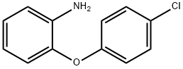 2-(4-クロロフェノキシ)アニリン 化学構造式