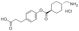 CETRAXATE, HYDROCHLORIDE Structure