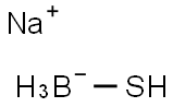 sodium dihydro(trithio)borate(1-) Struktur