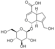 (1S,4aS,7aS)-7-(ヒドロキシメチル)-1-(β-D-グルコピラノシルオキシ)-1,4a,5,7a-テトラヒドロシクロペンタ[c]ピラン-4-カルボン酸