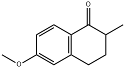 6-METHOXY-2-METHYL-1-TETRALONE Structure