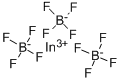 indium(3+) tetrafluoroborate(1-) Struktur