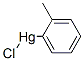 chloro-o-tolylmercury  Structure
