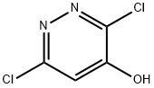 3,6-dichloropyridazin-4-ol Struktur