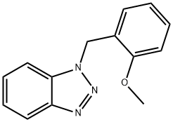 1-(o-Methoxybenzyl)-1H-benzotriazole Structure