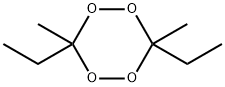 3,6-Dimethyl-3,6-diethyl-1,2,4,5-tetraoxacyclohexane Structure