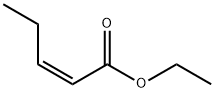 (Z)-2-Pentenoic acid ethyl ester Structure