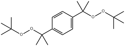di-tert-butyl alpha,alpha,alpha',alpha'-tetramethyl-(p-phenylenedimethylene) diperoxide  Structure
