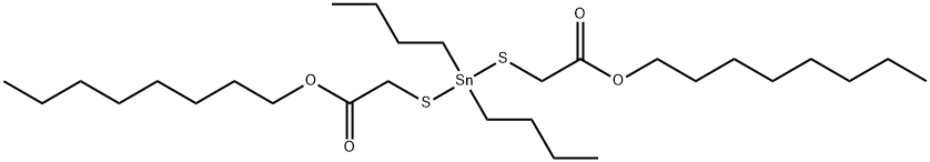 2781-09-1 octyl 4,4-dibutyl-7-oxo-8-oxa-3,5-dithia-4-stannahexadecanoate 