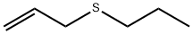 ALLYL N-PROPYL SULFIDE Structure