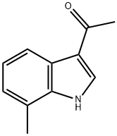 3-Acetyl-7-methylindole Structure