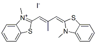 2783-73-5 3-methyl-2-[2-methyl-3-(3-methyl-3H-benzothiazol-2-ylidene)prop-1-enyl]benzothiazolium iodide