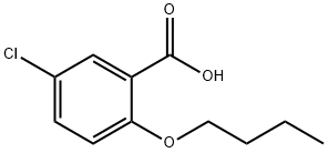 2-butoxy-5-chlorobenzoic acid Structure