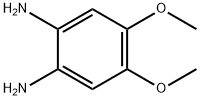 4,5-ジメトキシ-1,2-フェニレンジアミン 化学構造式