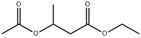 DL-3-アセトキシ酪酸 エチル 化学構造式