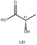 L-乳酸 リチウム 化学構造式