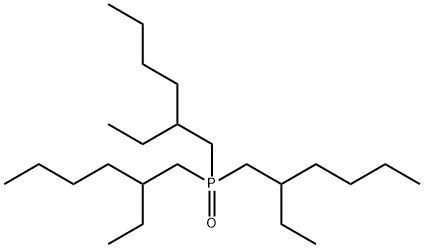 3-[bis(2-ethylhexyl)phosphorylmethyl]heptane Structure