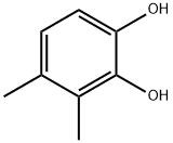 3,4-ジメチルカテコール 化学構造式