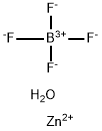 ZINC TETRAFLUOROBORATE HYDRATE Structure