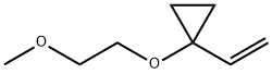 1-(2-甲氧基乙氧基)-1-乙烯基环丙烷,278603-80-8,结构式