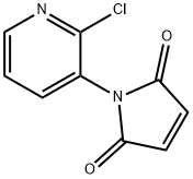 1-(2-CHLORO-3-PYRIDYL)-2,5-DIHYDRO-1H-PYRROLE-2,5-DIONE Structure