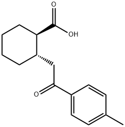 TRANS-2-[2-(4-METHYLPHENYL)-2-OXOETHYL]CYCLOHEXANE-1-CARBOXYLIC ACID