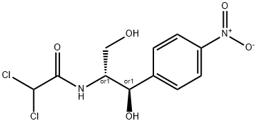 DL-氯霉素, 2787-09-9, 结构式
