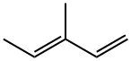 (3E)-3-メチル-1,3-ペンタジエン 化学構造式