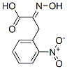 2-(hydroxyimino)-3-(o-nitrophenyl)propionic acid, 27878-36-0, 结构式