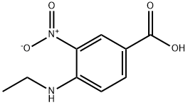 4-(乙氨基)-3-硝基苯甲酸, 2788-74-1, 结构式