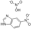 5-ニトロベンゾイミダゾール硝酸塩 化学構造式